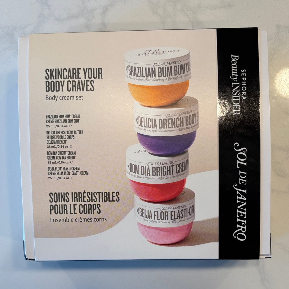 Brand new in box - Set of 4 Sol de Janeiro Brazilian Body Creams Collection - Picture 1 of 4